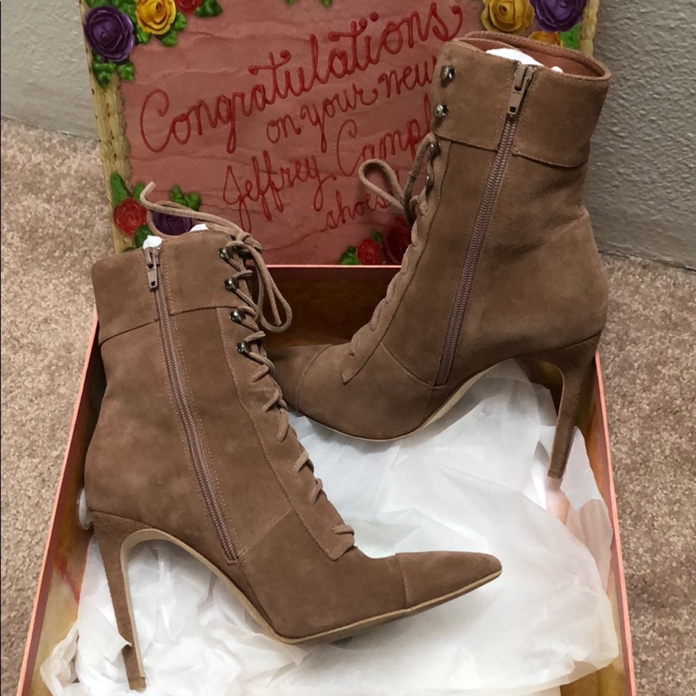 Jeffrey Campbell Suede Booties